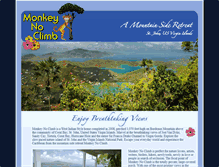 Tablet Screenshot of monkeynoclimb.com